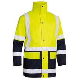 BISLEY BK6975 Taped 5-in-1 Yellow-Navy Jacket